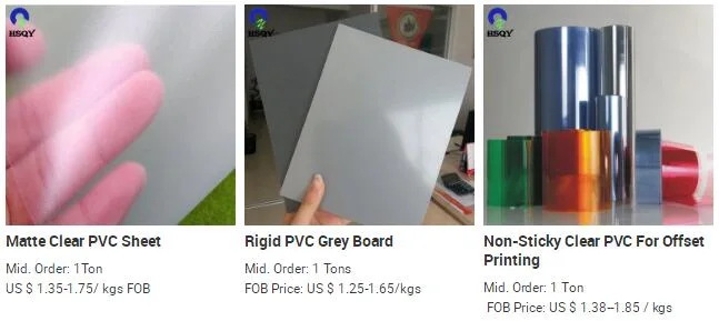 Vacuum Forming Plastic Sheet Suppliers Clear PVC Film Pharma Grade PVC Clear Film Roll Transparent Vinyl Sheet Price