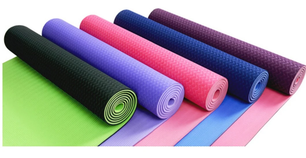 Manufacturer Supply Custom Printed Home Used Non Slip Natural Rubber Suede Round Yoga Mat