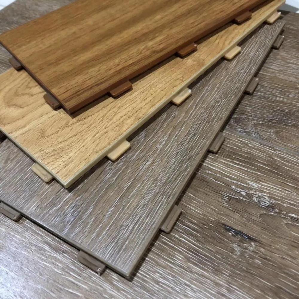 China Manufacturer Directly Sale 12mm Laminate Flooring PVC Click Frame Flooring