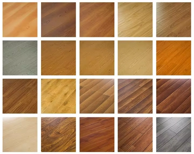 Luxury Vinyl Plank Laminate Vinyl Flooring Interlocking Plastic Floor Tiles