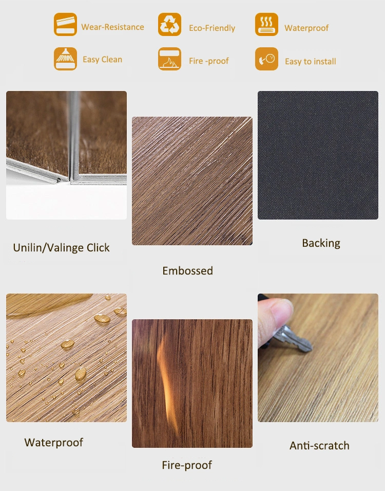 Waterproof ABA Structure Spc PVC Floating Vinyl Plank Flooring 12mm Vinyl Floor Sheet on Sale