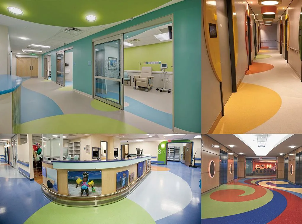 100% PVC Indoor Vinyl Hospital Flooring/Roll/Sheet Price From China