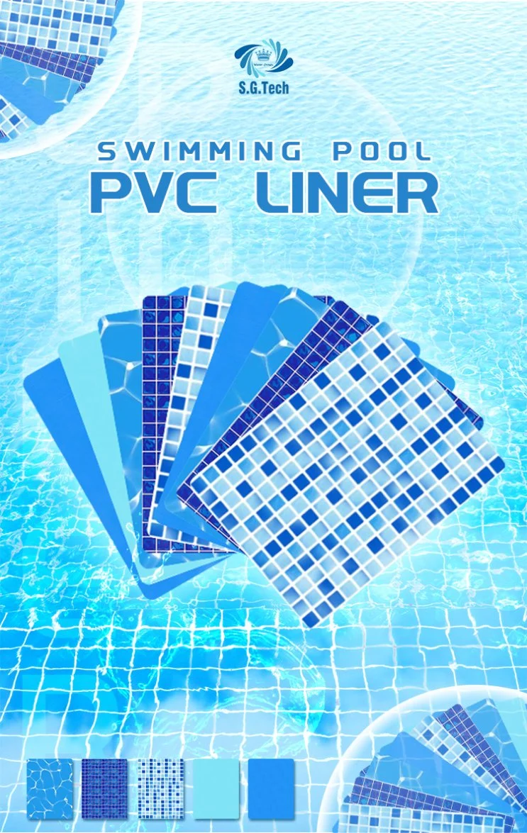 Water Crown 4 Layer 1.5mm Thickness Pool PVC Liner with High Quality for Swimming Pool Accessories