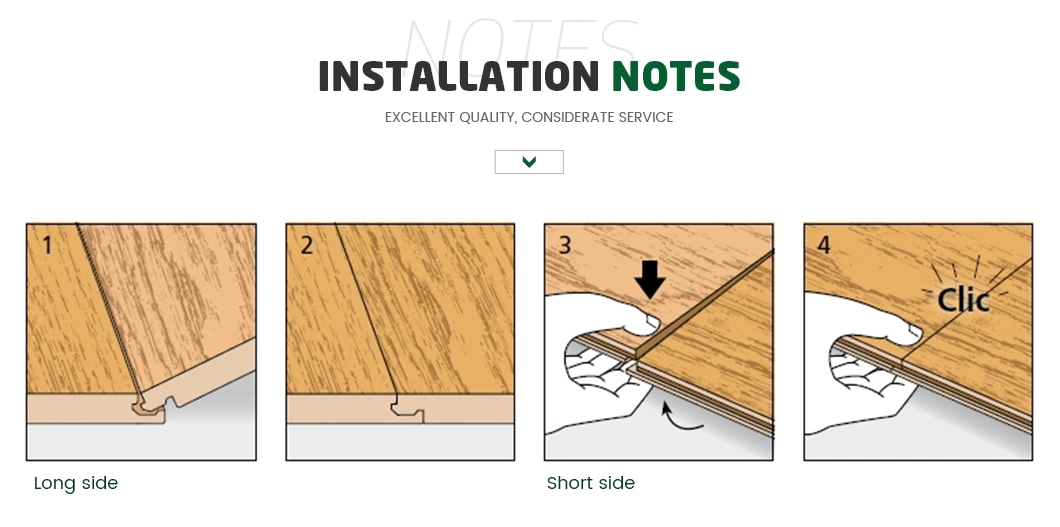 8mm Indoor PVC Laminate Floor Matching Multiple Foundations Classic Oak Interlocking WPC Flooring Tiles