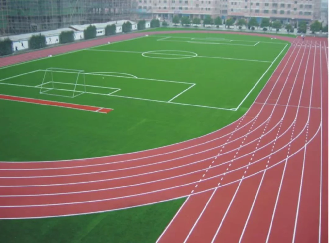 Running Track Sport Flooring Sport Surface Full Pour Athletic Runningtrack