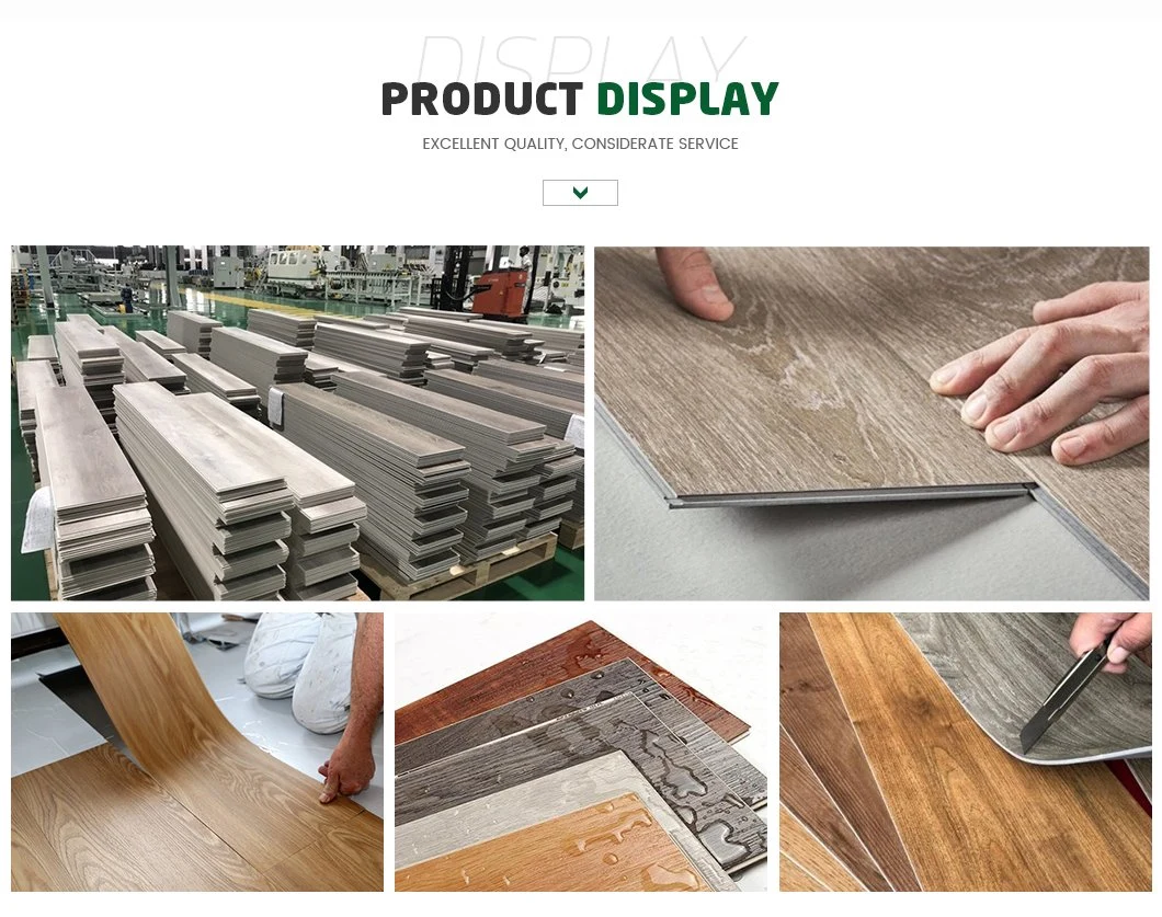 Free Sample Manufacturer Price Non-Slip Composite Spc Click Lock Wooden Plastic Floor Luxury Vinyl Flooring PVC Plank Spc Flooring