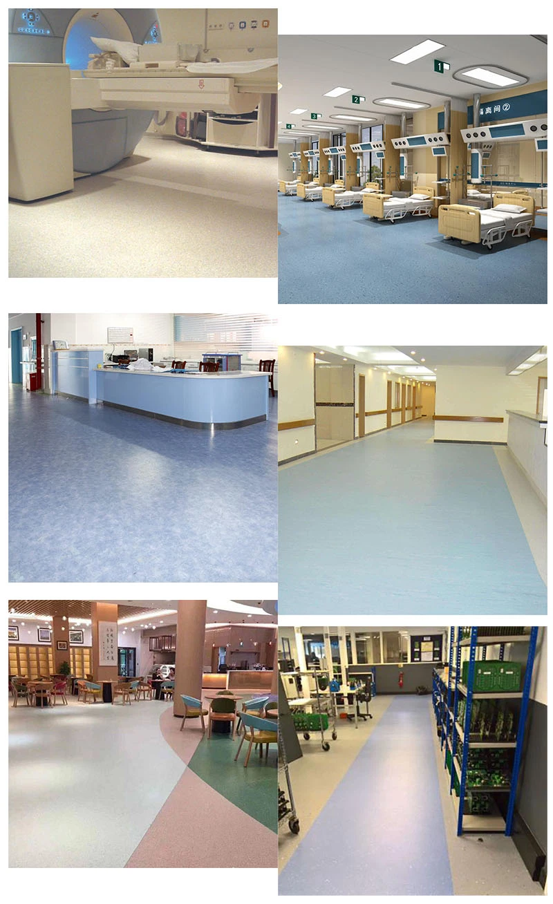 Conductive Antistatic PVC Flooring Clean Room ESD Flooring for Electronical Factory