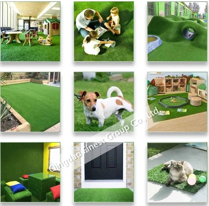 Composite Interlocking Deck Tile, Artifical Grass 300X300, Self-Draining Artifical Grass Mat, Easy Installation Lawn Turf Tile