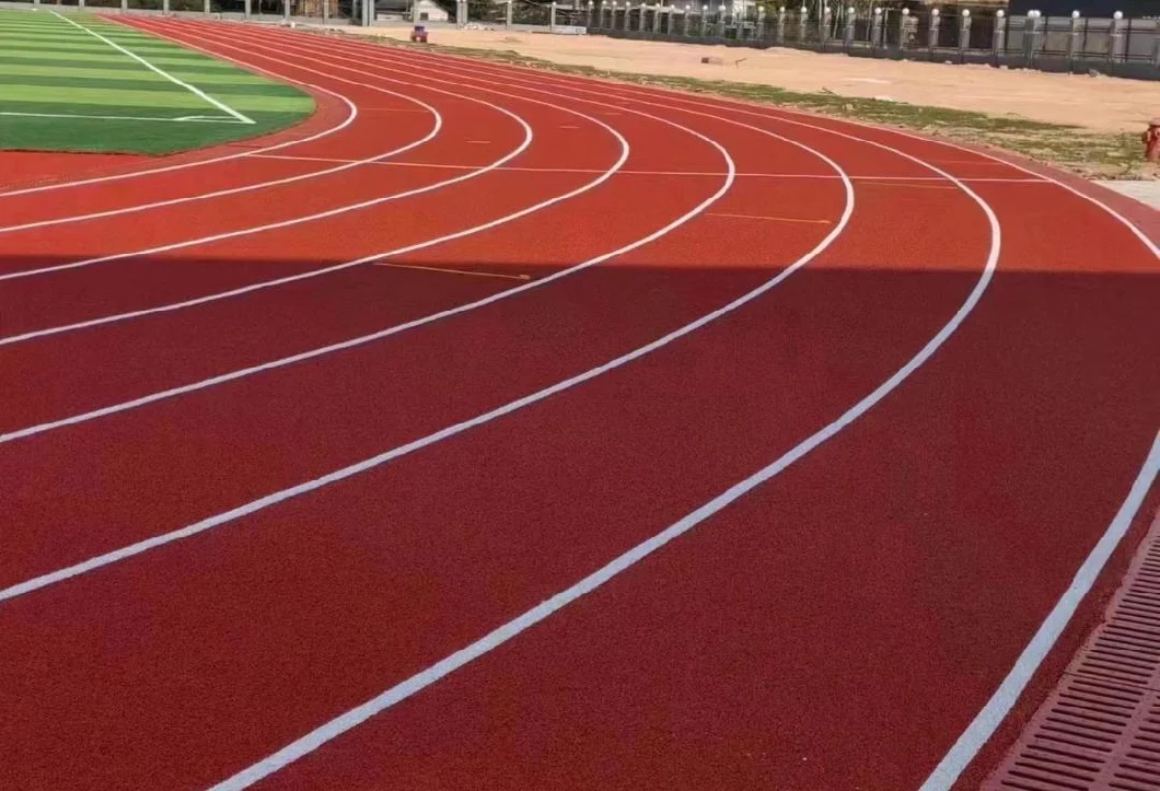 Running Track Sport Flooring Sport Surface Full Pour Athletic Runningtrack