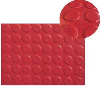 Stud Mat/Studded Mat/Coin Mat/Button Mat Non Slip and Wear Resistant Rubber Mat Manufacturer