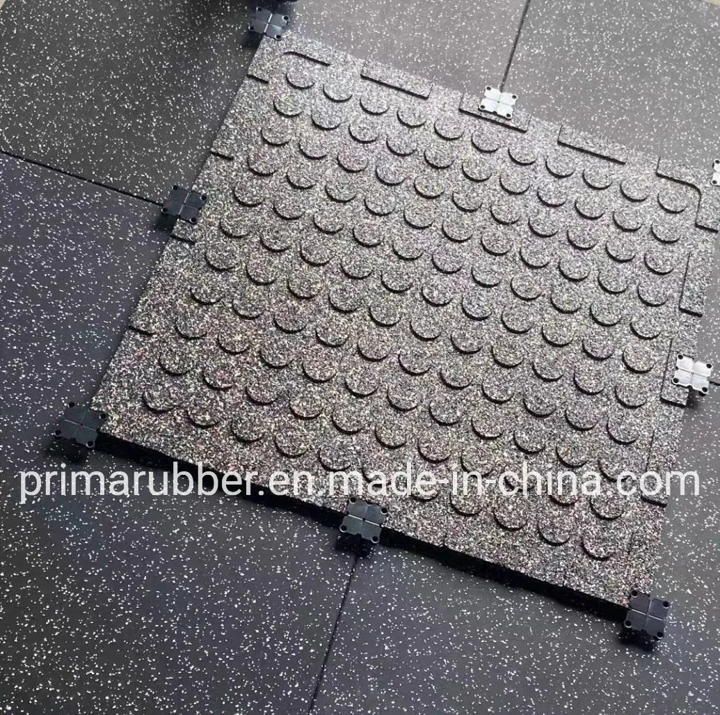 Rubber Floor Indoor Used to Sports Place From China 15mm 20mm 25mm