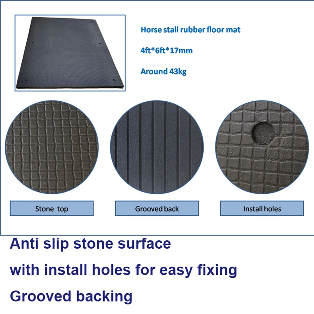 5% Discount Rubber Stall Cow Non Slip Mat Manufacturer in China