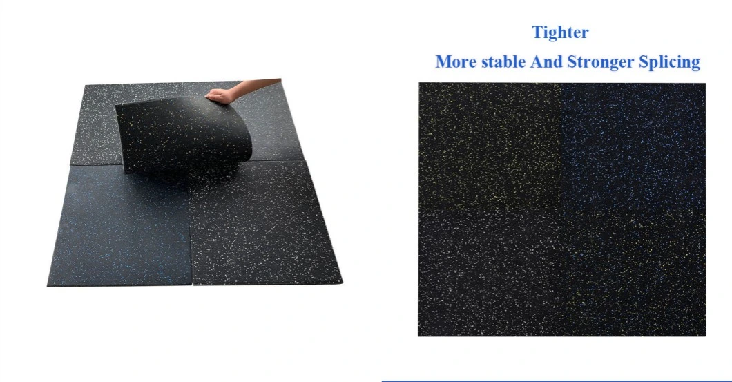 Fitness Puzzle Rubber Floor Mats Gym Flooring Tile