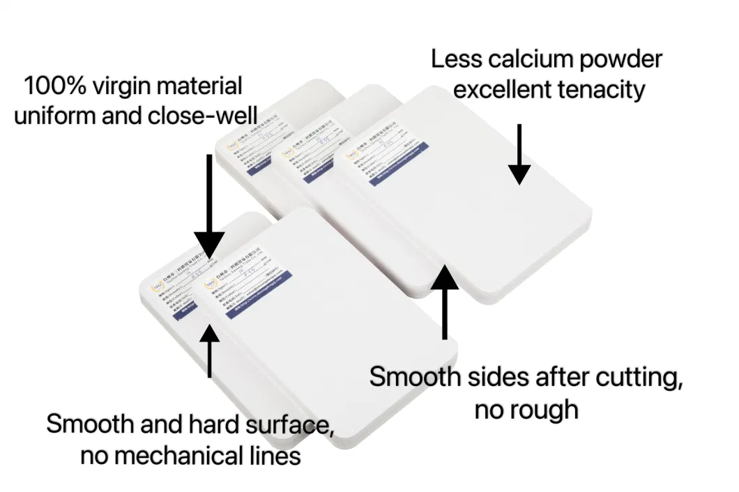 Rigid PVC Celuka Foam Sheets Forceiling Door and Floor 2.05*3.05m