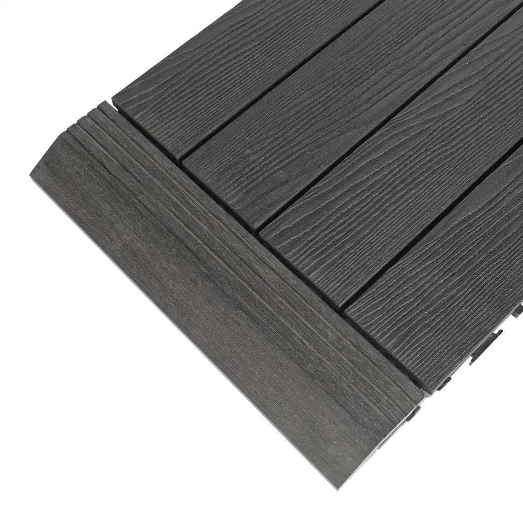 Wholesale DIY Floor WPC Outdoor Patio Wood Deck Tiles