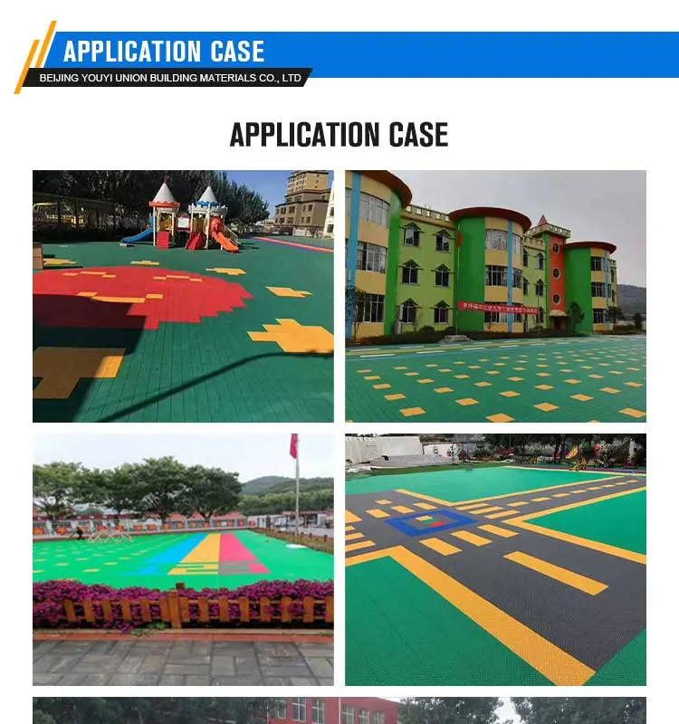 Weather-Resistant Outdoor Sport Court Tiles for Basketball Courts and Multi-Sport Play Areas