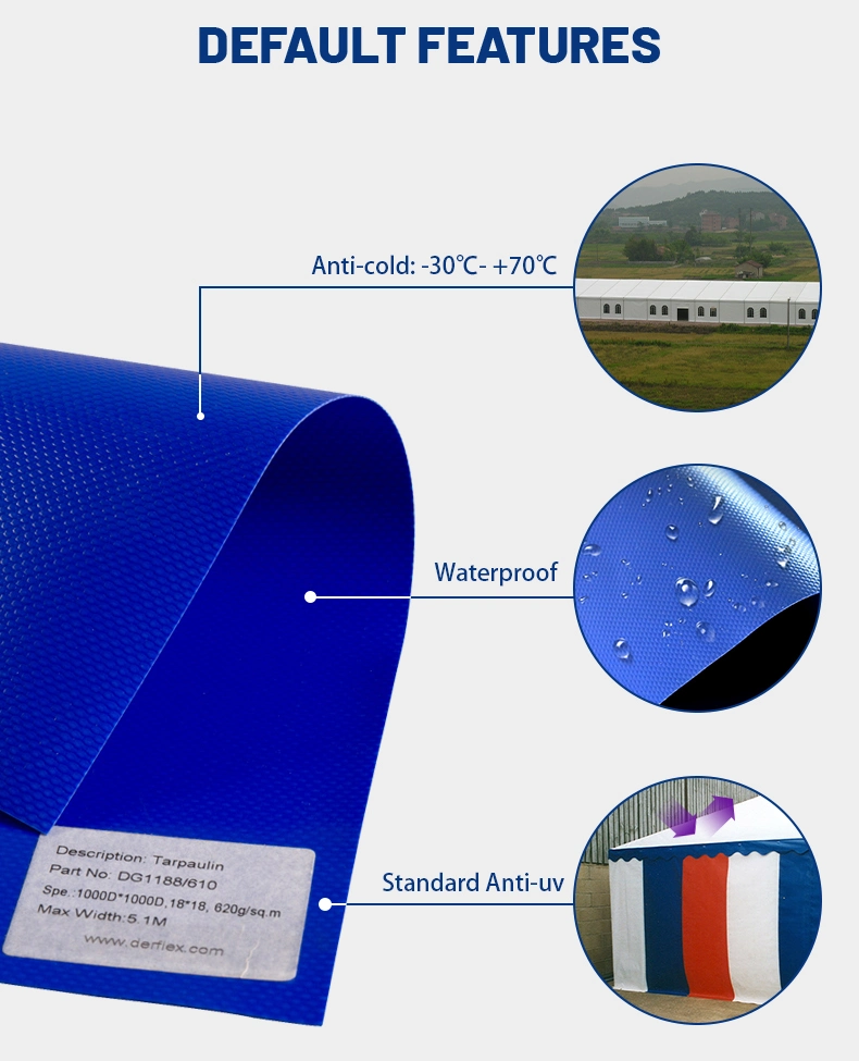 Derflex Blue PVC Swimming Pool Liner, Above Ground Swimming Pool Liners