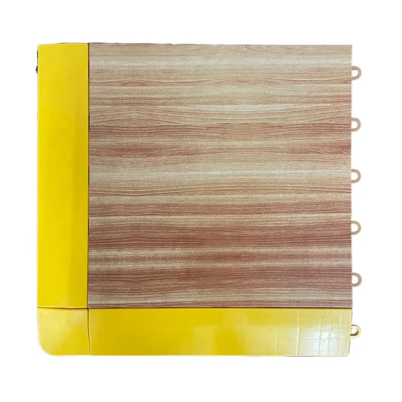 U. S Hot Using Woodedn Surface Indoor Modular Flooring Wood Look Imitation Wood Surface Grain Indoor Modular Tiles for Indoor Basketball Court Real