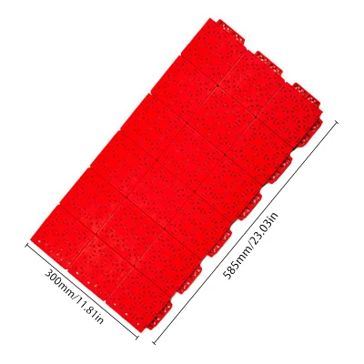 Baldosas de corte deportivas entrelazadas duraderas para baloncesto al aire libre y multideporte Pisos de calidad superior y fácil instalación