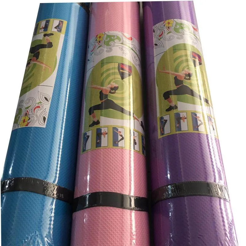 China Manufacturer Cheap Price High Density Anti Slip Washable Custom Made EVA Material Yoga Mat 6 mm 4mm