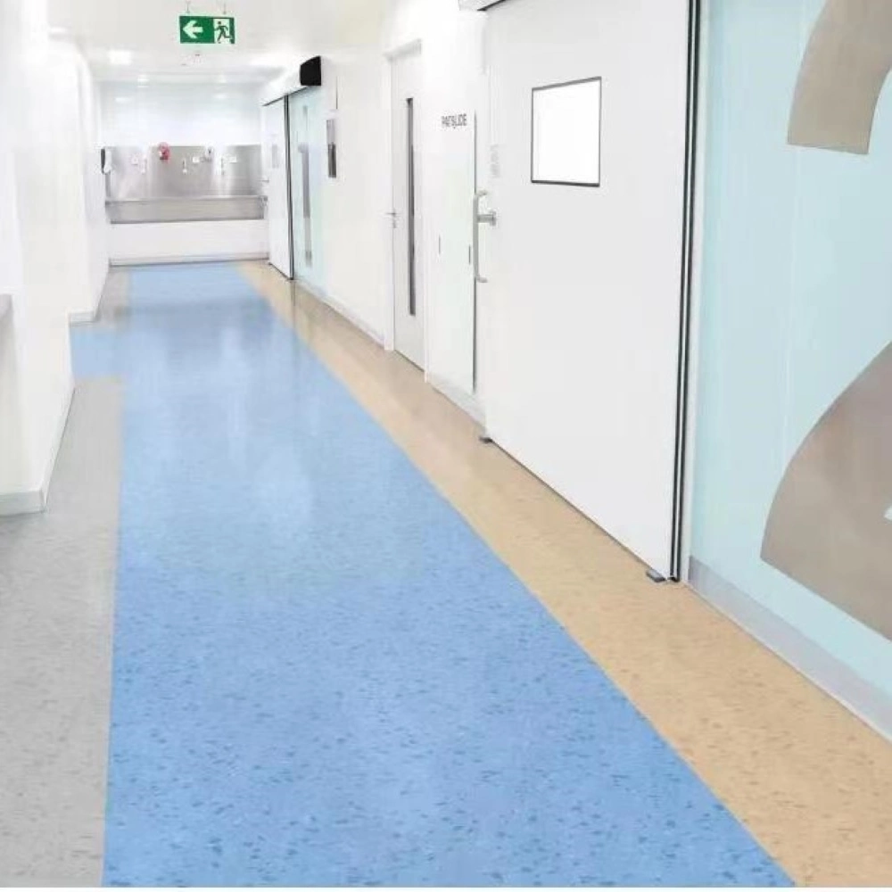 Factory Price Anti-Slip Colorful White/Commercial PVC Rolls Flooring for Hospital