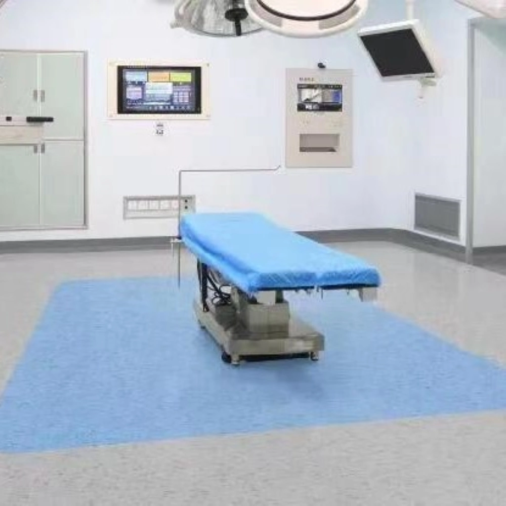 Factory Price Anti-Slip Colorful White/Commercial PVC Rolls Flooring for Hospital