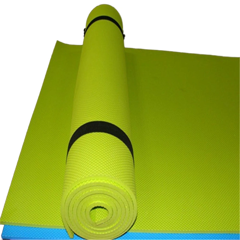 China Manufacturer Cheap Price High Density Anti Slip Washable Custom Made EVA Material Yoga Mat 6 mm 4mm