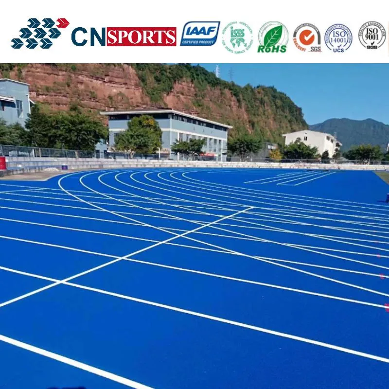 Stadium Gym Flooring Track Tartan Athletic Runway Rubber Running Sports Flooring