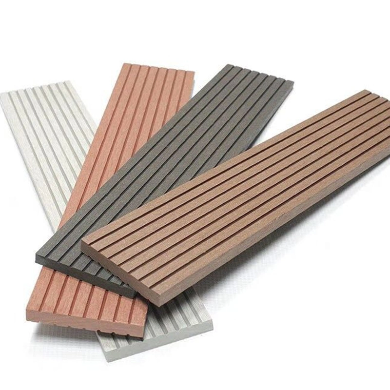 Consmos Outdoor Anti-UV Interlocking Wood Plastic Flooring Garden WPC DIY Deck Tile Cheap Decking Tiles