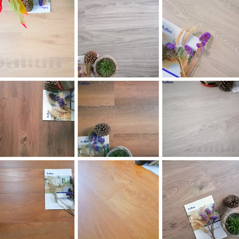 Eco Environmental Quick Click Interlocking Spc Flooring Vinyl Planks Tiles