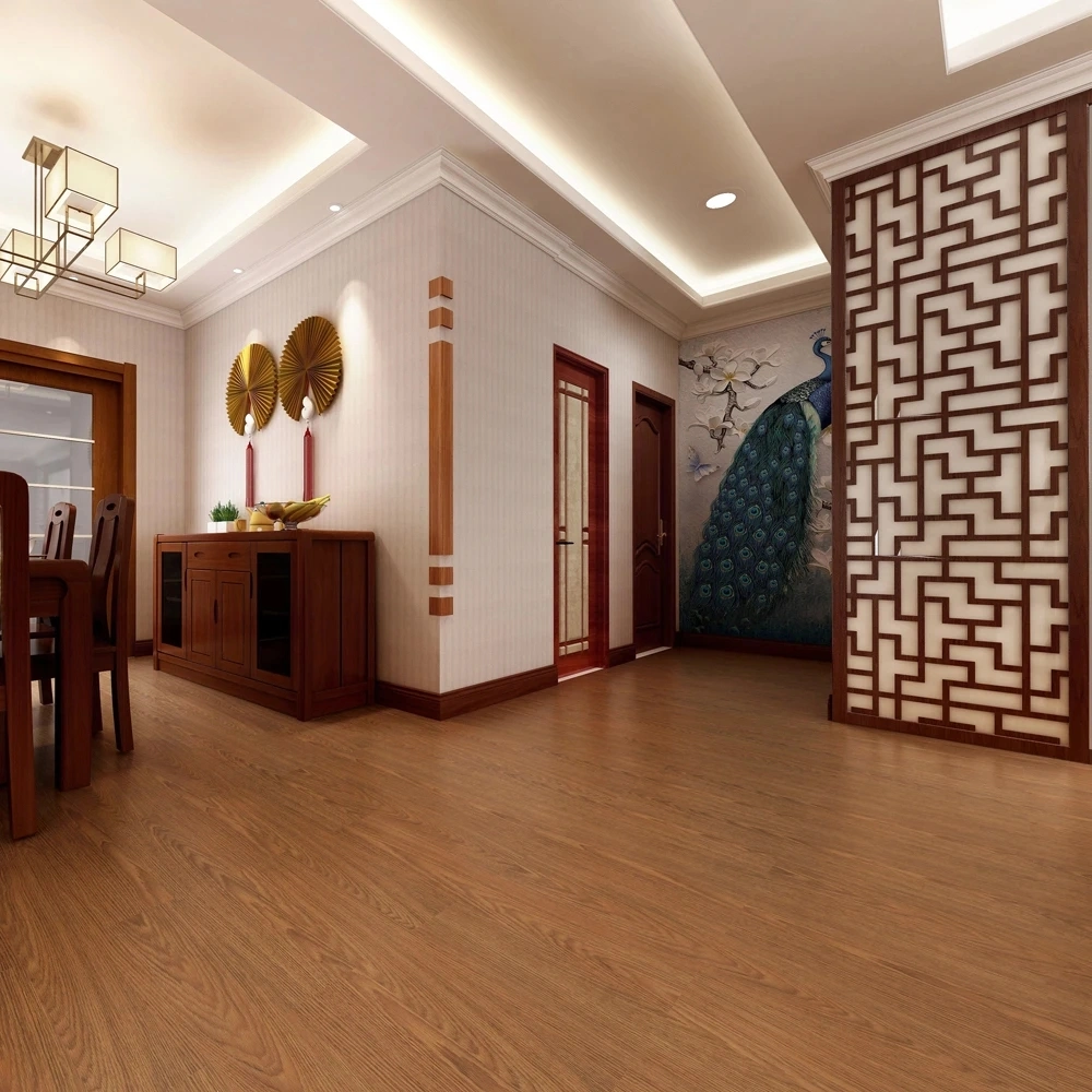 China Manufacturer Good Price Texture Lvt PVC Click Vinyl Plank Link Flooring