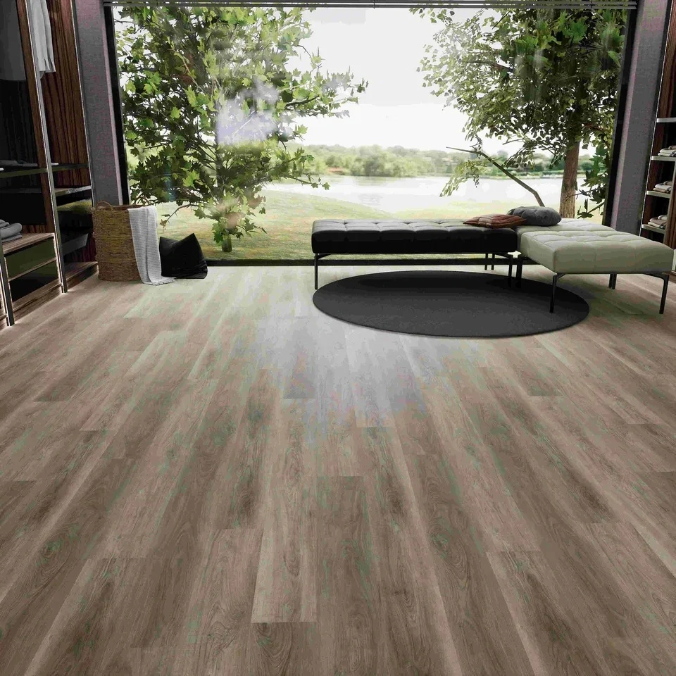 Vinilico Spc Flooring Piso De PVC Plastic 4mm 5mm 6mm China Made Factory Floor