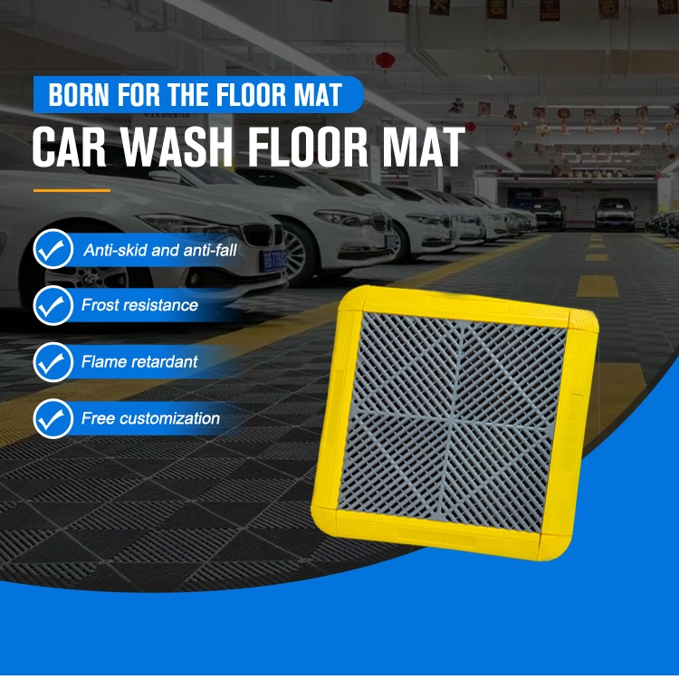 Quick-Install Interlocking PP Floor Tiles for Garages