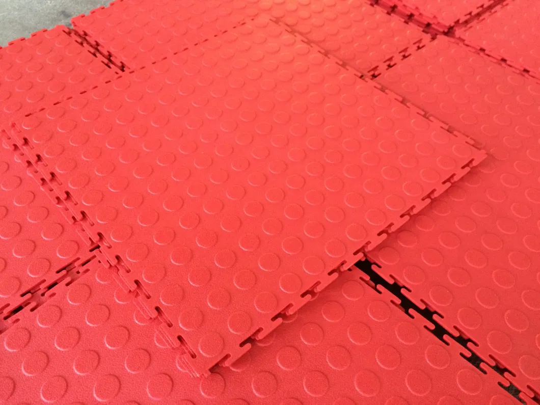 Plain Interlocking PVC Tiles Manufacturer for Garage, Shop, Workshop, Gym