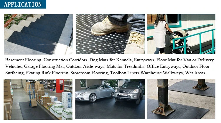 Anti-Slip PVC Material Flooring Mat Used in Factory