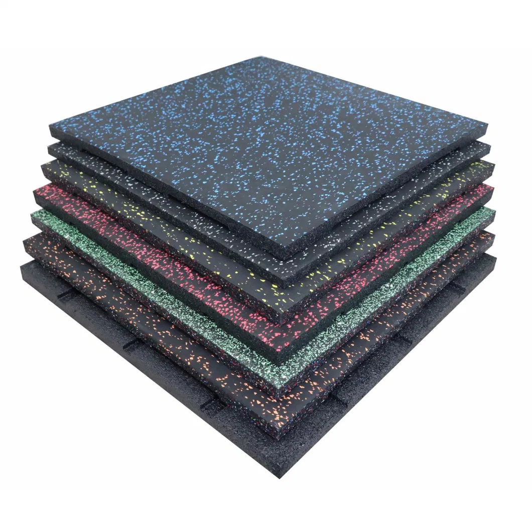 High Density EPDM Rubber Flooring Tile Commercial Used Floor Mats for Sports