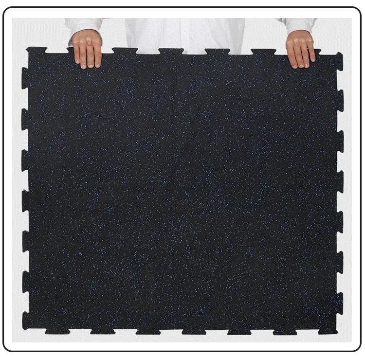 China Manufacturer Composite Rubber Flooring Rubber Tile Rubber Mat