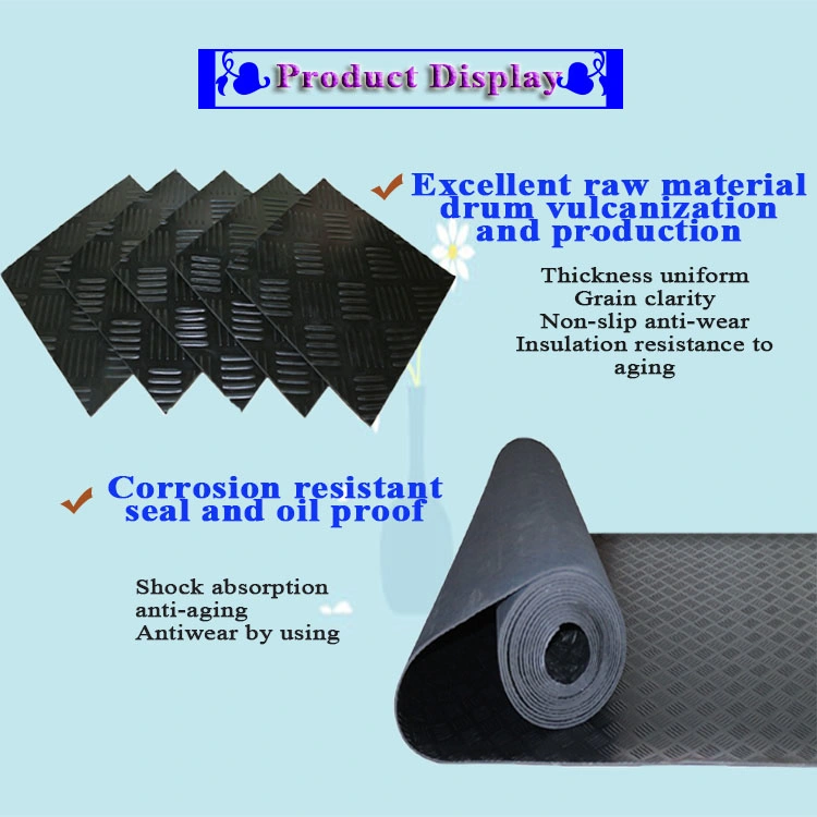 10mm Commercial Crossfit Interlocking Gym Rubber Flooring Mat