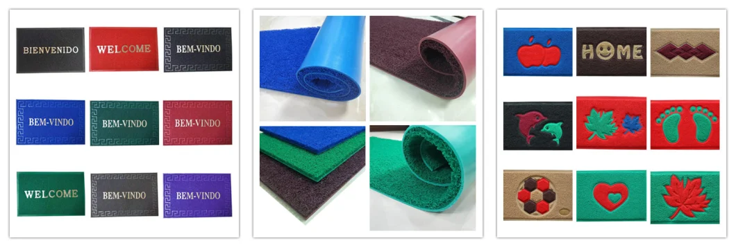 China Factory 12mm Garage PVC Vinyl Mat Anti Slip PVC Firm Backing Mat Carpet Roll