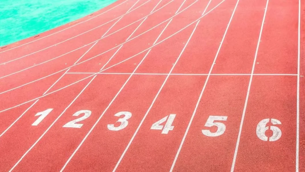 Running Track Sport Flooring Sport Surface Full Pour Athletic Runningtrack