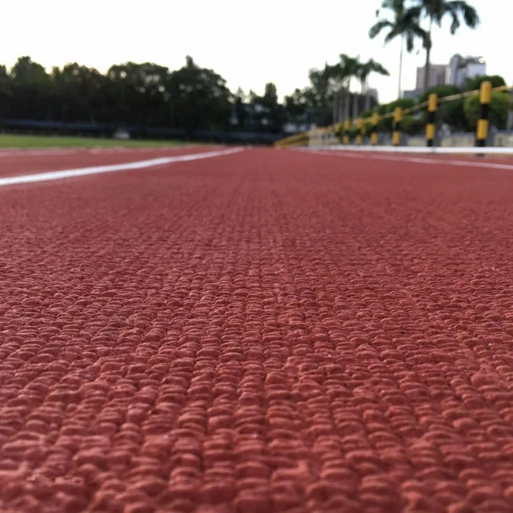 Precast Plastic Runway Leading Quality Sports Rubber Running Track Surface