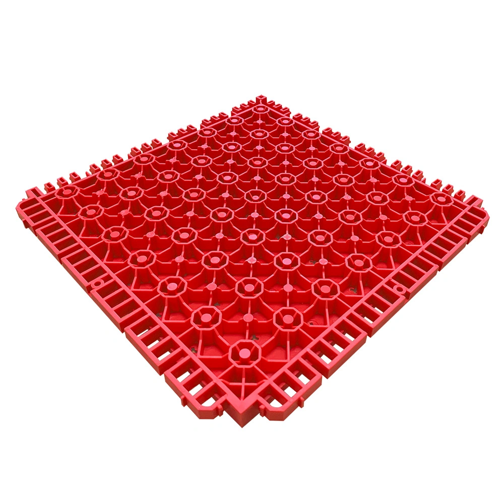 TPV Elastic Rubber Sports Flooring Basketball Sport Court Tiles