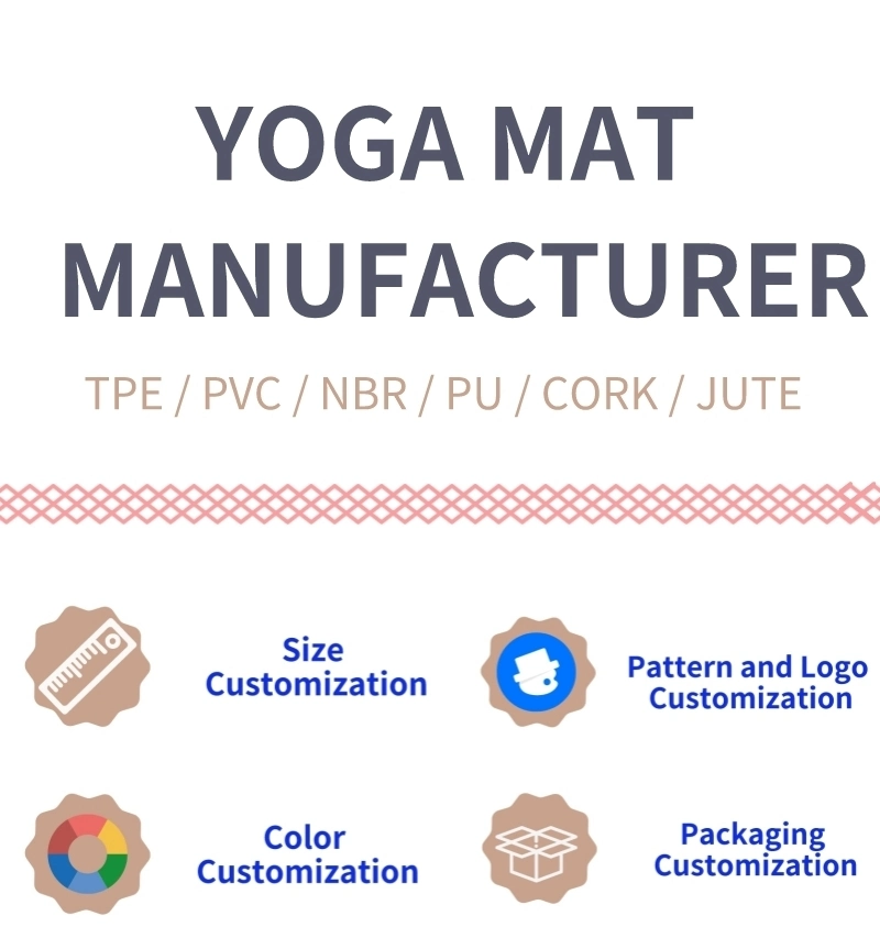 China Manufacturers Sell Anti Slip 173X61cm 6mm PVC Printed Yoga Mats Custom Logo