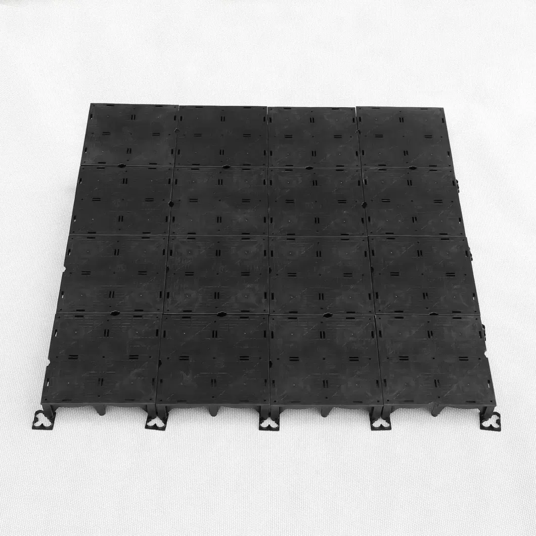 Customized Black PP Injection Molding Anti-Static Raised Floor Brush Grommet