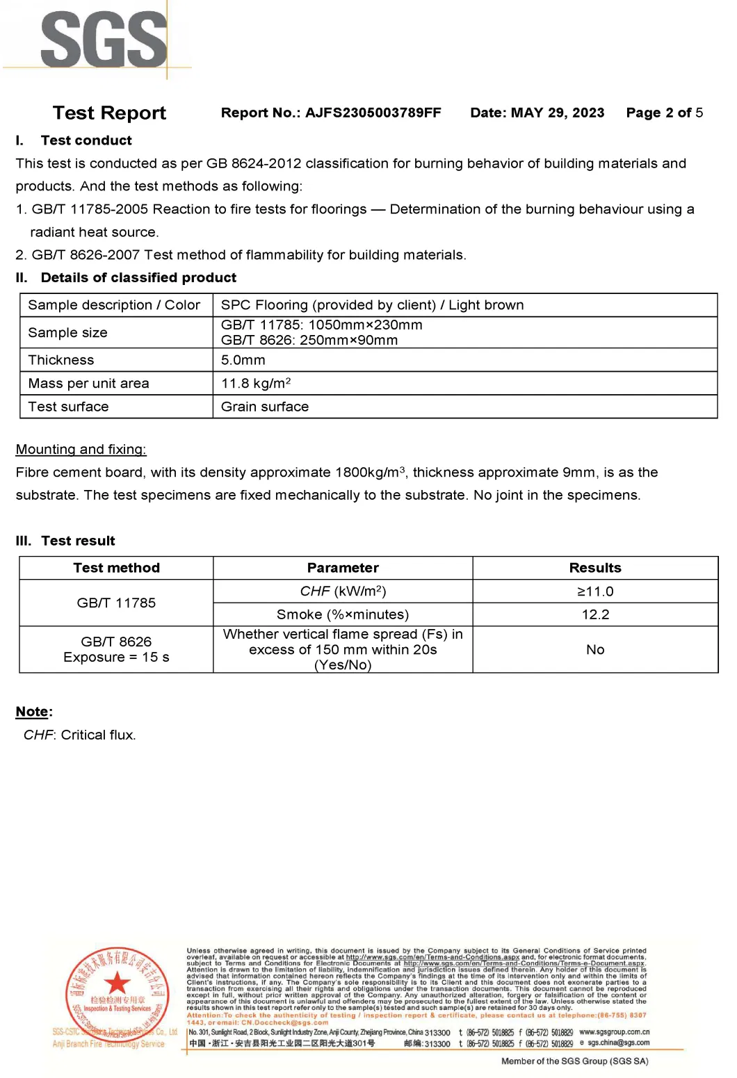 China Supply Formaldehyde Free PVC Floor Spc Vinyl Flooring