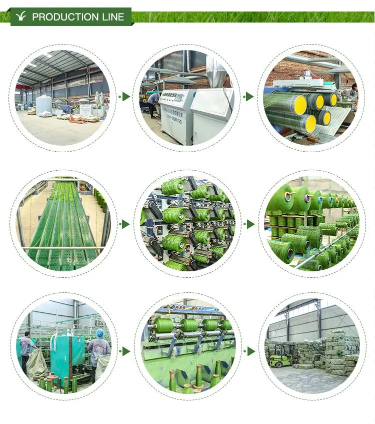 Artificial Turf Grass Interlocking Artificial Grass Tile