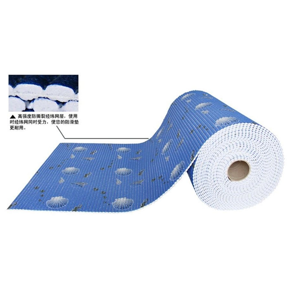 Chinese Manufacturer Houseware Non Slip Bathroom Door Mats Anti-Slip PVC Rug Floor Mat in Rolls