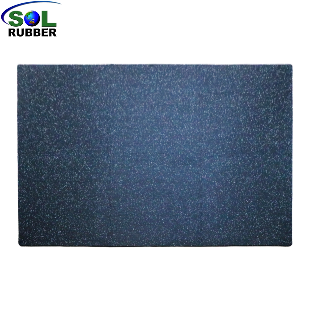 Sol Rubber Black Garage Floor EVA Foam Flooring Tiles 12mm Thick