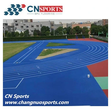 Iaaf Approved Tartan Athletic Sandwich Spraycoating Runway Track PU Rubber Sport Flooring