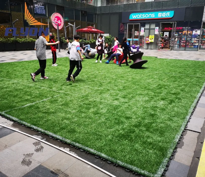 USA Interlocking Synthetic Turf Grass Artificial Tile